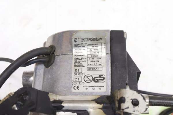 Jeep Compass I parking heater Eberspacher B5WS Quality of parts according to GVO O original with manufacturer s logo OE