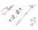 Steering column shaft joint BMW X 5 E 53 3 0 4 8 01 00 12 06 32 30 6 Catalog number of the original 32306762277