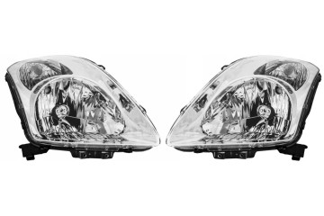 SUZUKI SWIFT 05 HEADLIGHTS FRONT LAMPS SET