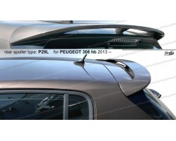 spoiler roof spoiler visor for Peugeot 308 hb MKII MK2 T9 2013 2021