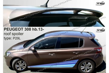 spoiler roof spoiler visor for Peugeot 308 hb MKII MK2 T9 2013 2021 Catalog number of the part P29