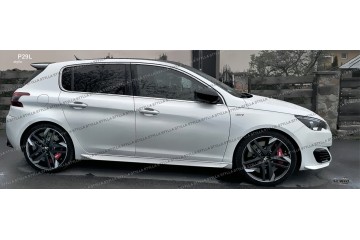 spoiler roof spoiler visor for Peugeot 308 hb MKII MK2 T9 2013 2021 Color to be painted