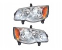 SET OF DODGE GRAND CARAVAN 2011 2019 HEADLIGHTS