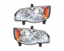 SET OF DODGE GRAND CARAVAN 2011 2019 HEADLIGHTS