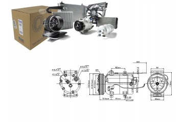 Compresor de aire acondicionado Nissens 89101