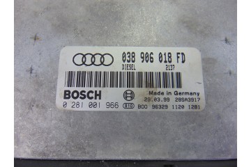 038906018FD  CENTRALITA MOTOR UCE AUDI A4 BERLINA (B5) 1.9 TDI 1999 038906018FD 201178 AUDI - 1
