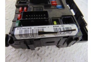 9650618580  CAJA RELES / FUSIBLES CITROEN BERLINGO 1.9 D 600 Furg. 2006 9650618580 201199 CITROEN - 1