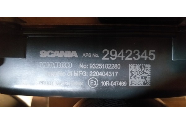 DEHUMIDIFIER APS SCANIA EURO 6 WABCO 9325102280 Quality of parts according to GVO O original with manufacturer s logo OE