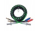 Air hoses for truck 4 57 m 3in1 with ABS 7 pin with accessories