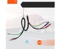 Air hoses for truck 4 57 m 3in1 with ABS 7 pin with accessories Part manufacturer Vevor