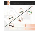 Kit de Mangueras de Aire para Camión 4,57 m 3 en 1 con Conector ABS d
