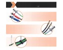 Kit de Mangueras de Aire para Camión 4,57 m 3 en 1 con Conector ABS d