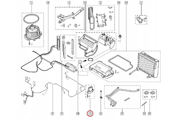 RESISTOR BLOWER RESISTOR RENAULT ESPACE IV ORYG Part manufacturer Renault OE
