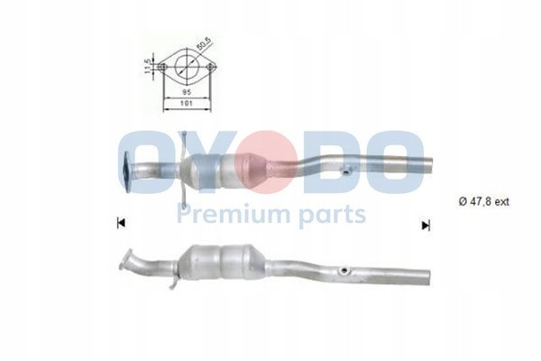 Oyodo 10N0020 OYO Catalyst 10N0020 OYO Catalog number of the part 10N0020 OYO