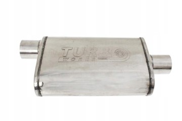 Chamber Center Silencer 63 5mm TurboWorks 304SS 355mm