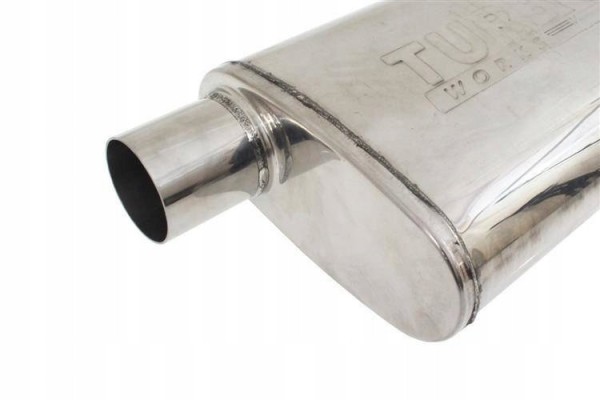 Chamber Center Silencer 63 5mm TurboWorks 304SS 355mm Packaging status original