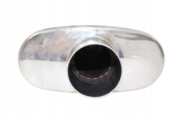 Chamber Center Silencer 63 5mm TurboWorks 304SS 355mm Catalog number of the part TW TL 602
