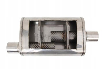 Chamber Center Silencer 63 5mm TurboWorks 304SS 355mm Quality of parts according to GVO P replacement with original quality
