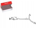 Middle exhaust silencer BOSAL BOS285 387 Quality of parts according to GVO Q original with factory logo OEM OES