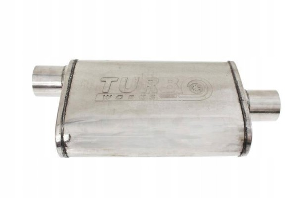 Chamber Center Silencer 70mm TurboWorks 304SS 355mm