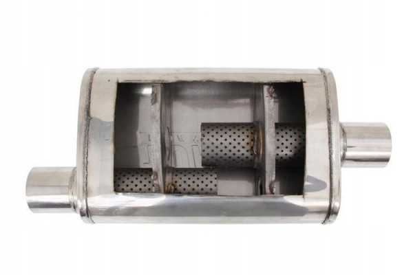 Chamber Center Silencer 70mm TurboWorks 304SS 355mm Quality of parts according to GVO P replacement with original quality