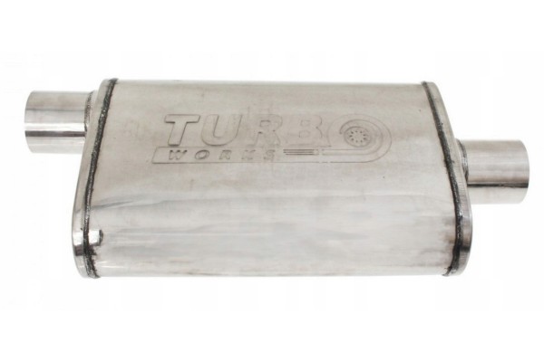 Chamber Center Silencer 70mm TurboWorks 304SS 355mm Product weight with unit packaging 4 52 kg