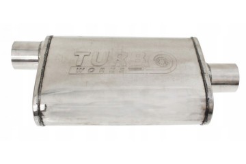 Chamber Center Silencer 70mm TurboWorks 304SS 355mm Product weight with unit packaging 4 52 kg