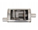 Chamber Center Silencer 70mm TurboWorks 304SS 355mm Version European