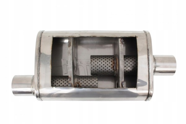 Chamber Center Silencer 70mm TurboWorks 304SS 355mm Version European