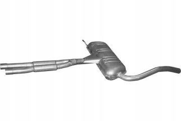 POLMO SILENCER POLMOSTROW 01 00ALU MIDDLE AUDI A6 2 4 2 8 97 05