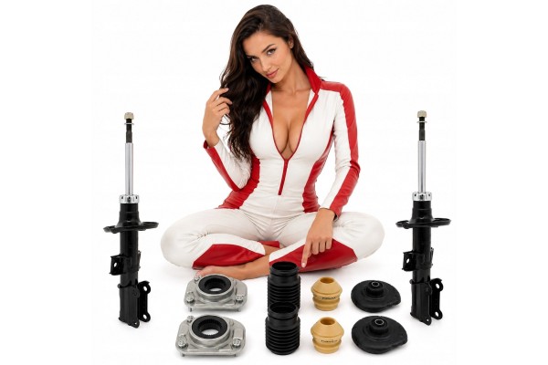 BEARING CUSHION SHOCK ABSORBERS FRONT FENDERS VOLVO S60 AND S80 AND V70 II SET