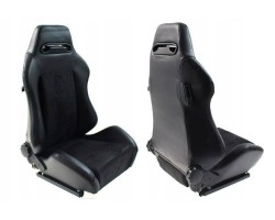 Sports chair R LOOK Leather Black
