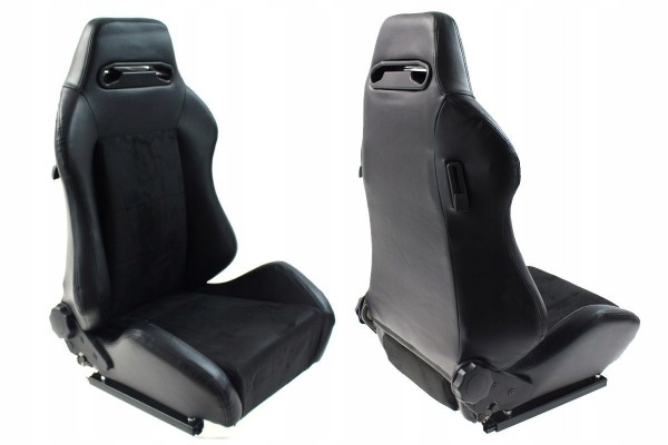 Sports chair R LOOK Leather Black Quality of parts according to GVO P replacement with original quality