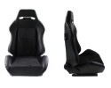 Sports chair R LOOK Leather Black Car type 4x4 SUV cargo vans passenger cars