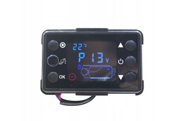 PARKING HEATER SET 12V 24V LCD Car type trucks cargo vans RVs passenger cars