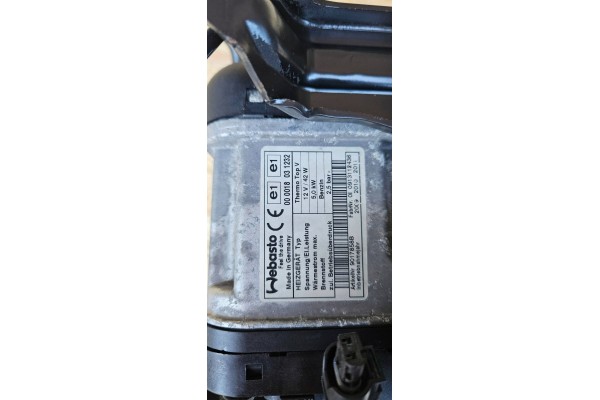 Parking heater Webasto Volkswagen PASSAT B6 3C0815005AF Catalog number of the original 9017794B