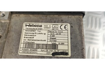8Z0815069 64329D webasto parking heater AUDI A2 8Z0 1 4 TDI 1999 2005 Part manufacturer Webasto