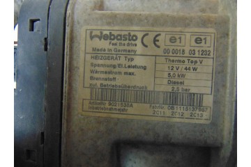 Calefactor Webasto Thermo Top V 1K0815007CD para VW Golf VI 1.6 TDI