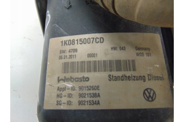 Calefactor Webasto Thermo Top V 1K0815007CD para VW Golf VI 1.6 TDI