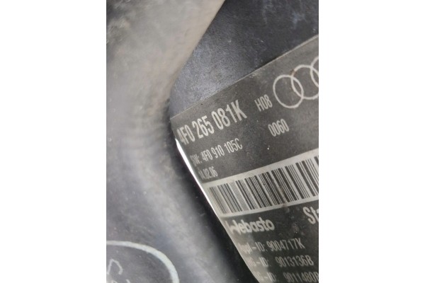 Webasto AUDI A6 4F2 C6 4F0265081K 3 2L diesel 132kW 2006 Catalog number of the part 4F0265081K