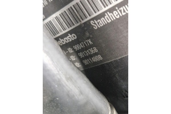 Webasto AUDI A6 4F2 C6 4F0265081K 3 2L diesel 132kW 2006 Car type passenger cars