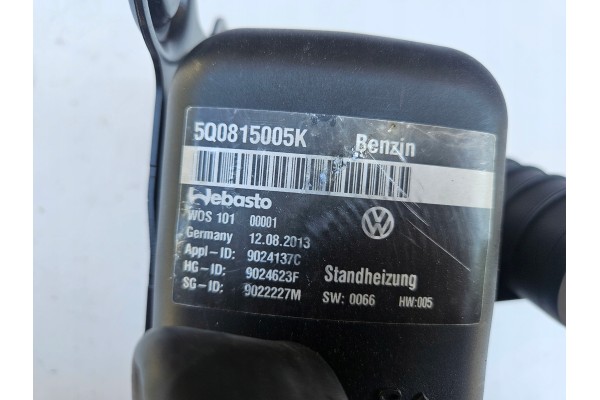 Webasto Thermo Top Evo VW Golf VII 7 Skoda Octavia III 3 5Q0815005K Product weight with unit packaging 7 kg
