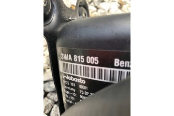 VW Audi Bentley Webasto 3WA815005 Car type 4x4 SUV passenger cars