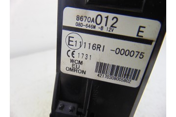  ANTIRROBO / LLAVE CONTACTO CITROEN C-CROSSER VTR 2009 202123 CITROEN - 1