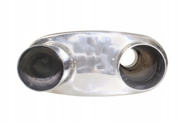 Silencer for throttle TurboWorks 76mm 304SS Installation side multipurpose