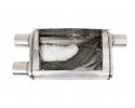 Silencer for throttle TurboWorks 70mm 304SS Product weight 4 99 kg