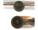 Rear Center Silencer 63 5mm TurboWorks LT 304SS 355mm Installation side multipurpose