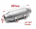 UNIVERSAL WATER INTERCOOLER 101x152mm INLET 63mm Catalog number of the part ICSLY150