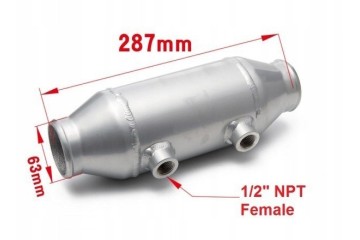 UNIVERSAL WATER INTERCOOLER 101x152mm INLET 63mm Catalog number of the part ICSLY150