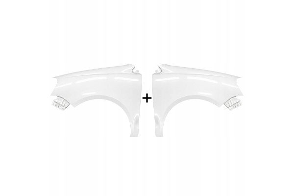 Mudguards VW POLO 9N3 Left Right LB9A 05 09 New Lacquered Set